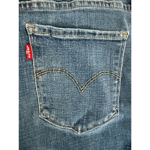 Levi Strauss 311 Shaping Skinny Jeans Women Blue Denim Size 29 - Picture 3 of 5